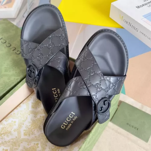 Replica Gucci Slippers For Men #1356668 $60.00 USD for Wholesale