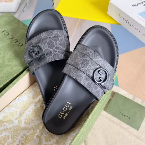 Replica Gucci Slippers For Men #1356669 $60.00 USD for Wholesale