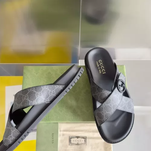 Replica Gucci Slippers For Men #1356670 $60.00 USD for Wholesale