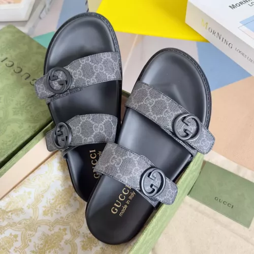 Replica Gucci Slippers For Men #1356672 $60.00 USD for Wholesale