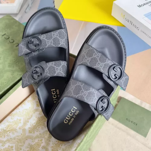 Replica Gucci Slippers For Men #1356673 $60.00 USD for Wholesale