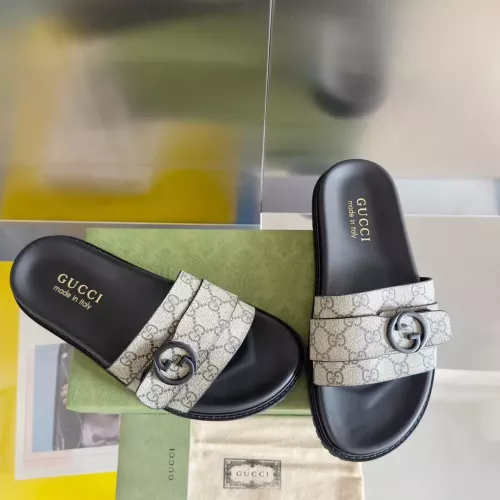 Replica Gucci Slippers For Men #1356674 $60.00 USD for Wholesale
