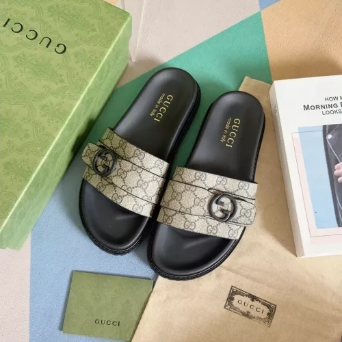 Replica Gucci Slippers For Men #1356674 $60.00 USD for Wholesale