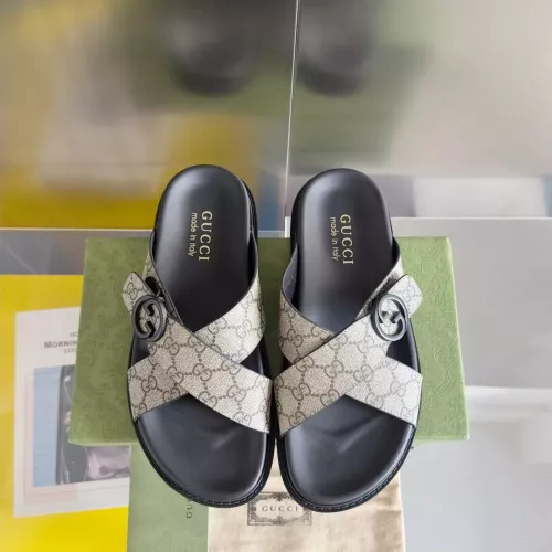 Replica Gucci Slippers For Men #1356676 $60.00 USD for Wholesale