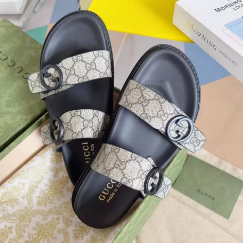 Replica Gucci Slippers For Men #1356677 $60.00 USD for Wholesale