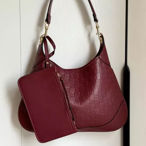 Replica Gucci AAA Quality Shoulder Bags For Women #1357032 $88.00 USD for Wholesale