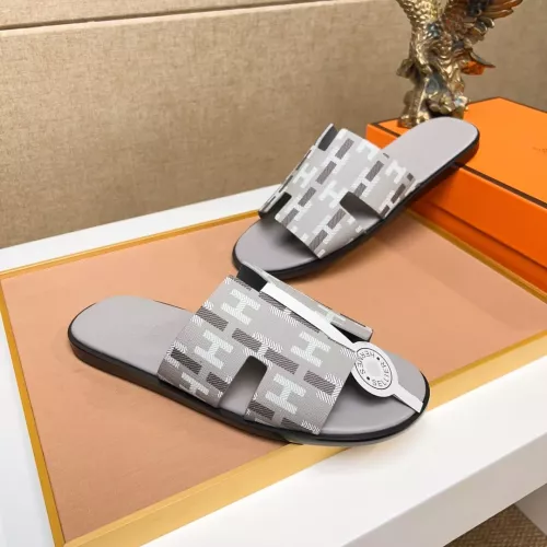 Replica Hermes Slippers For Men #1357136 $48.00 USD for Wholesale