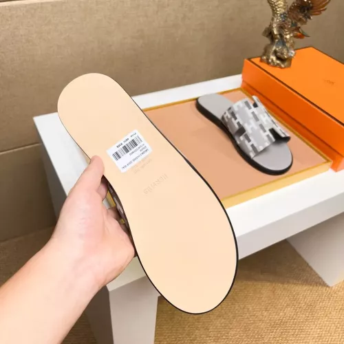 Replica Hermes Slippers For Men #1357136 $48.00 USD for Wholesale
