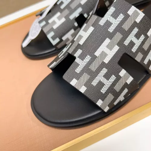 Replica Hermes Slippers For Men #1357138 $48.00 USD for Wholesale