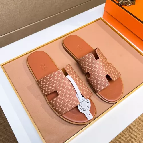 Replica Hermes Slippers For Men #1357139 $48.00 USD for Wholesale