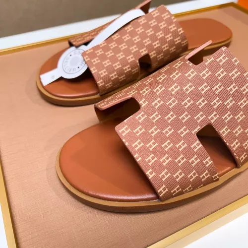 Replica Hermes Slippers For Men #1357139 $48.00 USD for Wholesale