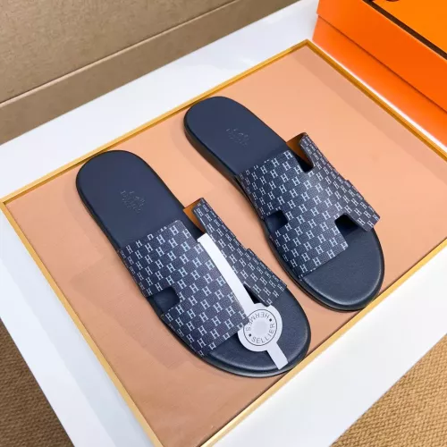 Replica Hermes Slippers For Men #1357141 $48.00 USD for Wholesale