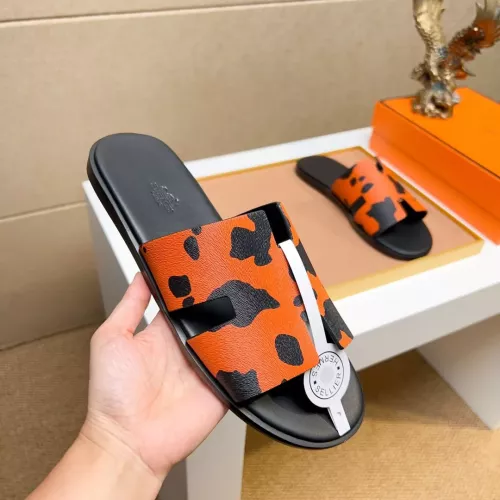 Replica Hermes Slippers For Men #1357145 $48.00 USD for Wholesale