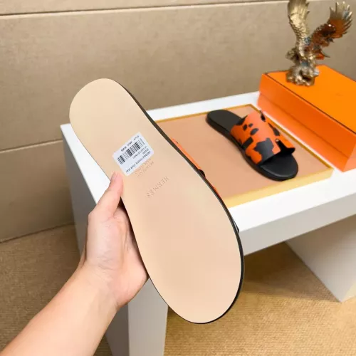 Replica Hermes Slippers For Men #1357145 $48.00 USD for Wholesale