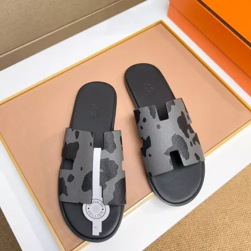 Replica Hermes Slippers For Men #1357146 $48.00 USD for Wholesale