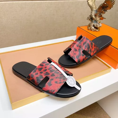 Replica Hermes Slippers For Men #1357147 $48.00 USD for Wholesale