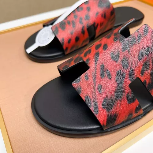 Replica Hermes Slippers For Men #1357147 $48.00 USD for Wholesale