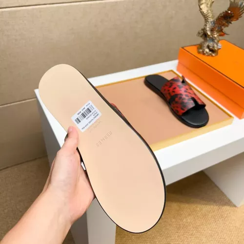 Replica Hermes Slippers For Men #1357147 $48.00 USD for Wholesale