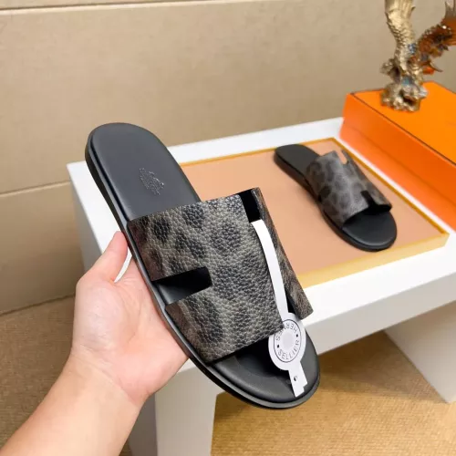 Replica Hermes Slippers For Men #1357149 $48.00 USD for Wholesale