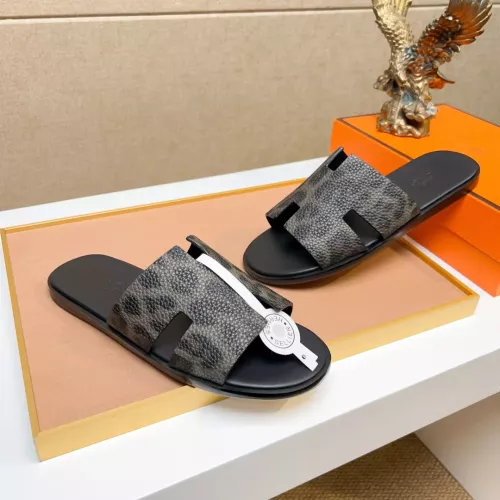 Replica Hermes Slippers For Men #1357149 $48.00 USD for Wholesale