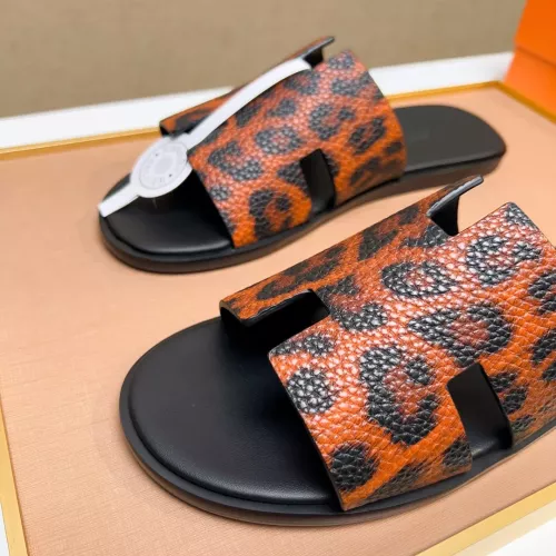 Replica Hermes Slippers For Men #1357151 $48.00 USD for Wholesale