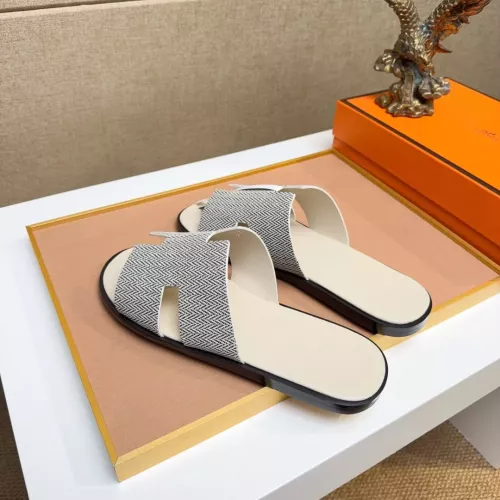Replica Hermes Slippers For Men #1357155 $48.00 USD for Wholesale