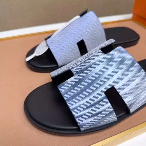Replica Hermes Slippers For Men #1357156 $48.00 USD for Wholesale