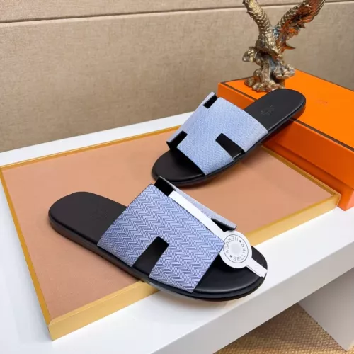 Replica Hermes Slippers For Men #1357156 $48.00 USD for Wholesale