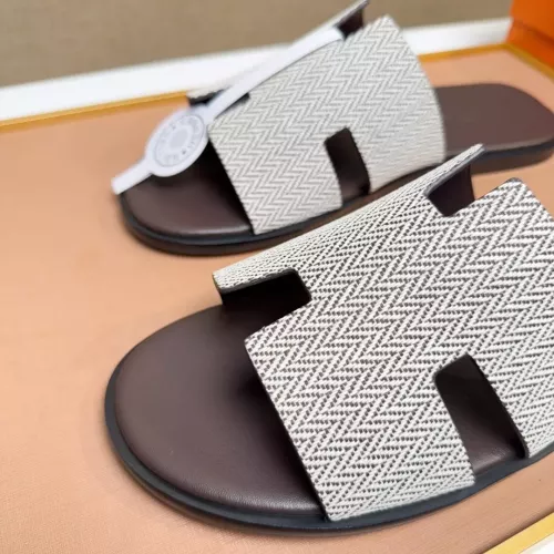Replica Hermes Slippers For Men #1357157 $48.00 USD for Wholesale
