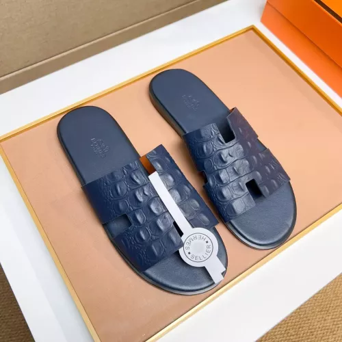 Replica Hermes Slippers For Men #1357161 $48.00 USD for Wholesale