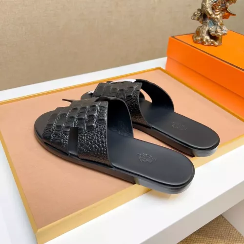 Replica Hermes Slippers For Men #1357162 $48.00 USD for Wholesale