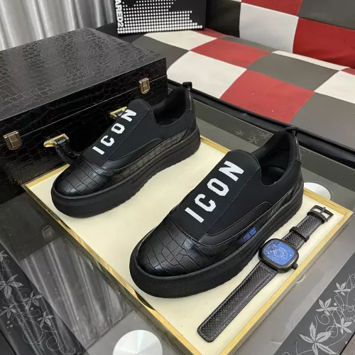 Replica Dsquared Casual Shoes For Men #1357170 $80.00 USD for Wholesale