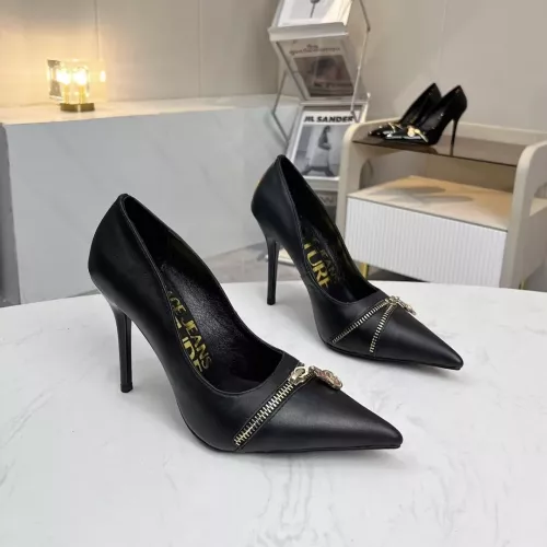 Replica Versace High-Heeled Shoes For Women #1357272 $82.00 USD for Wholesale