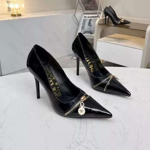 Replica Versace High-Heeled Shoes For Women #1357273 $82.00 USD for Wholesale