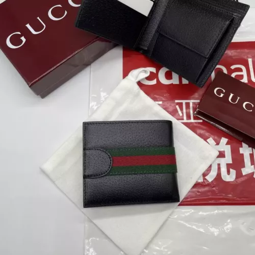 Replica Gucci Wallets #1357315 $60.00 USD for Wholesale