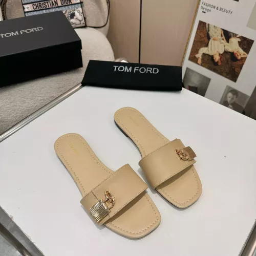 Replica Tom Ford Slippers For Women #1357335 $82.00 USD for Wholesale