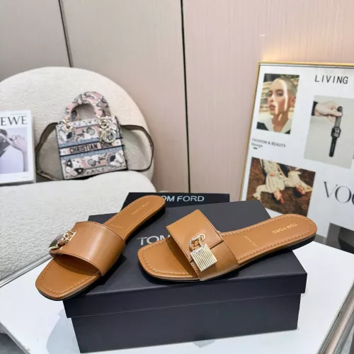 Replica Tom Ford Slippers For Women #1357337 $82.00 USD for Wholesale