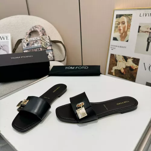 Replica Tom Ford Slippers For Women #1357338 $82.00 USD for Wholesale