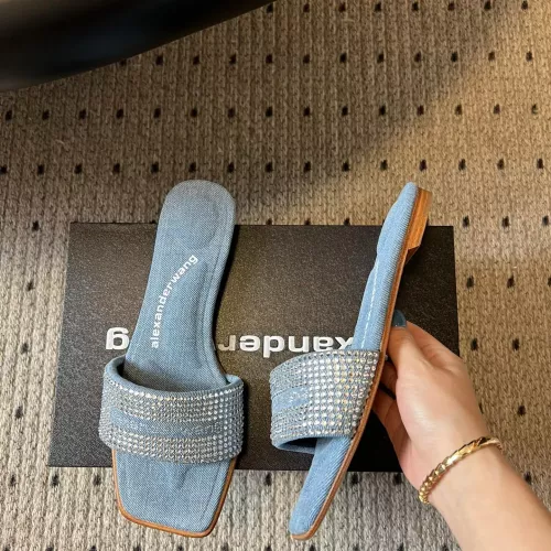 Cheap Alexander Wang Slippers For Women #1357340, $$108.00 USD On Alexander Wang Slippers