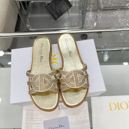 Replica Christian Dior Slippers For Women #1357430 $88.00 USD for Wholesale