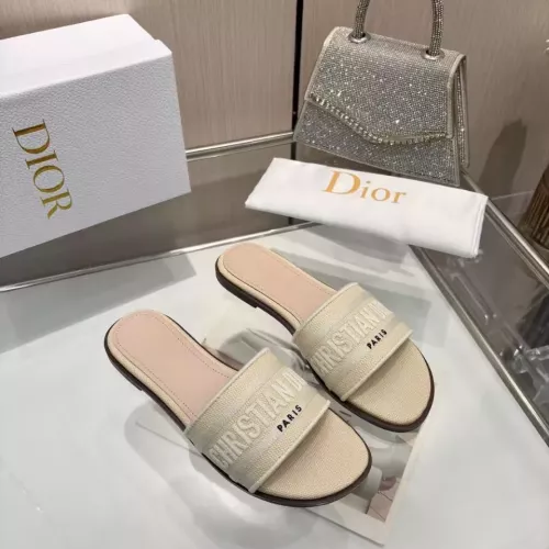 Replica Christian Dior Slippers For Women #1357485 $82.00 USD for Wholesale
