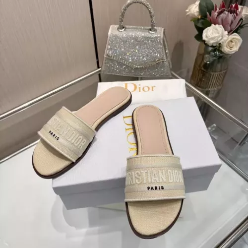 Replica Christian Dior Slippers For Women #1357485 $82.00 USD for Wholesale