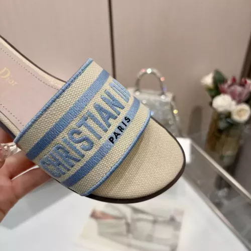 Replica Christian Dior Slippers For Women #1357488 $82.00 USD for Wholesale
