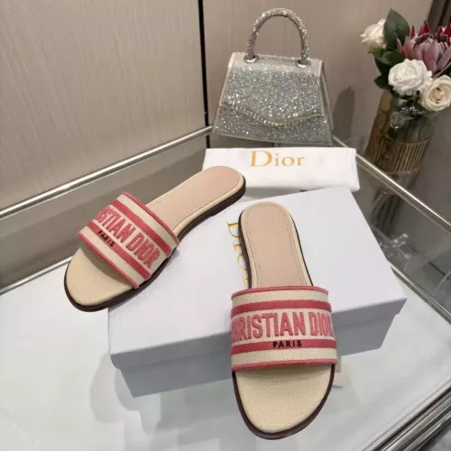 Replica Christian Dior Slippers For Women #1357489 $82.00 USD for Wholesale