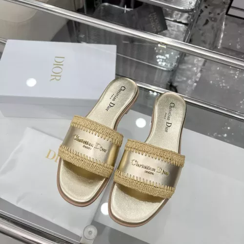 Replica Christian Dior Slippers For Women #1357491 $82.00 USD for Wholesale