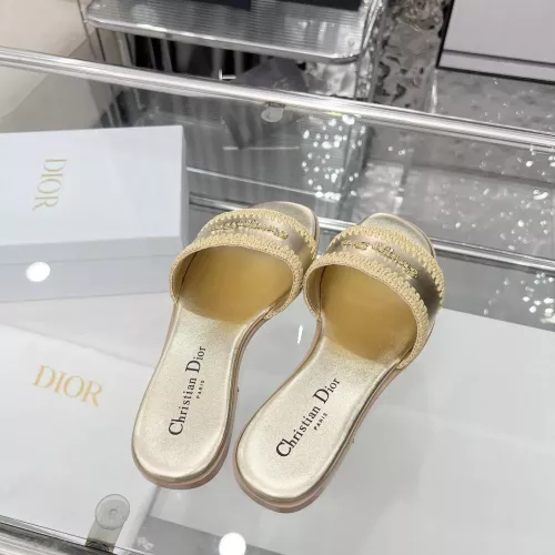 Replica Christian Dior Slippers For Women #1357491 $82.00 USD for Wholesale