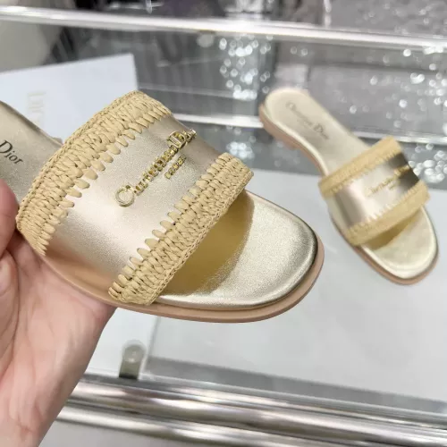 Replica Christian Dior Slippers For Women #1357491 $82.00 USD for Wholesale