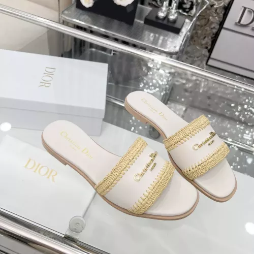 Replica Christian Dior Slippers For Women #1357492 $82.00 USD for Wholesale