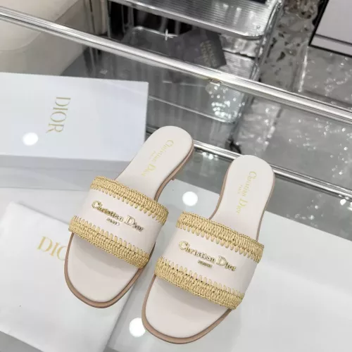 Replica Christian Dior Slippers For Women #1357492 $82.00 USD for Wholesale