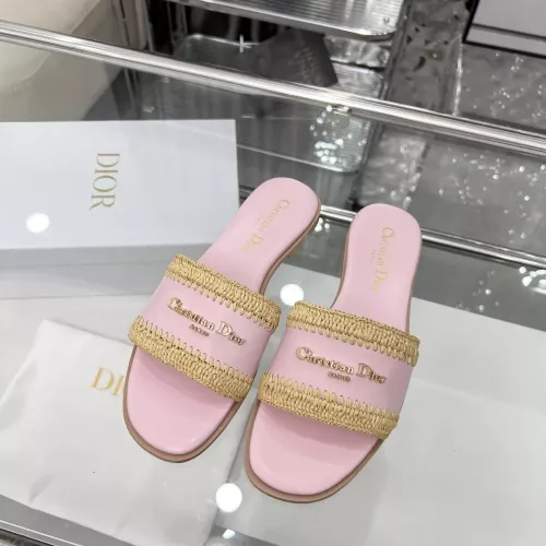 Replica Christian Dior Slippers For Women #1357494 $82.00 USD for Wholesale
